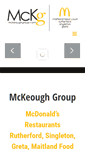 Mobile Screenshot of mckeoughgroup.com